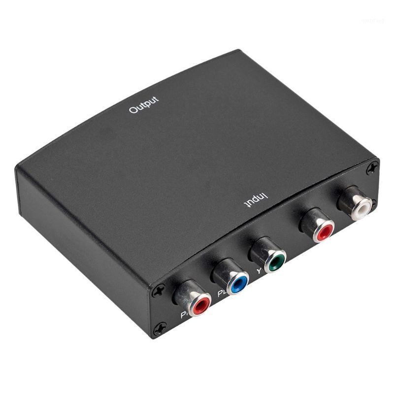 

ALLOYSEED YPBPR to 1080P to RGB YPbPr Component Video Converter With R/L Audio Adapter Converter For TV PC DVD Monitor1