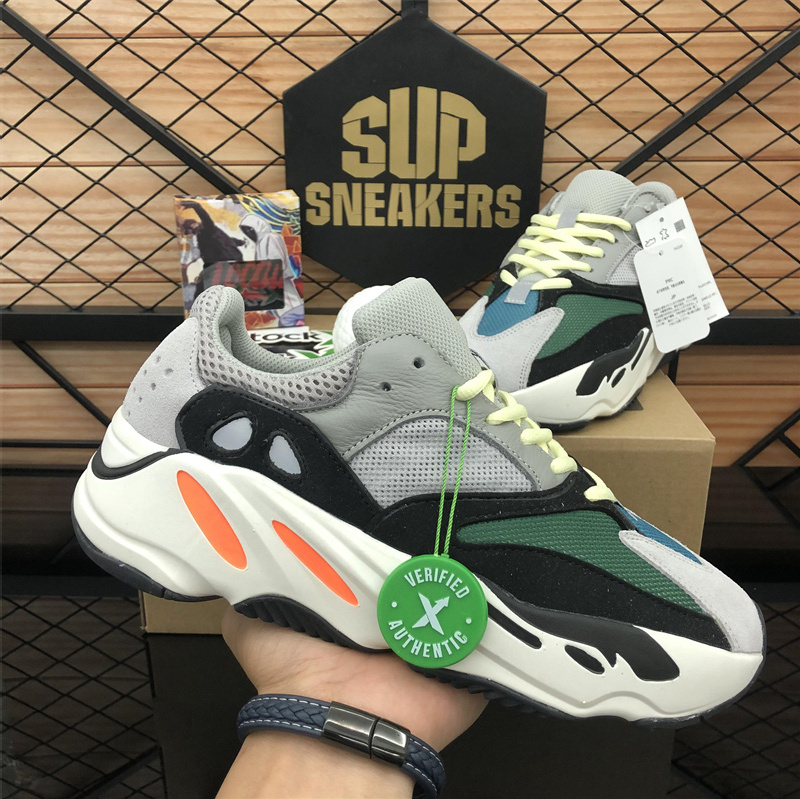 

Adidas Yeezy Boost 700 V2 Sports Running Shoes, Salt