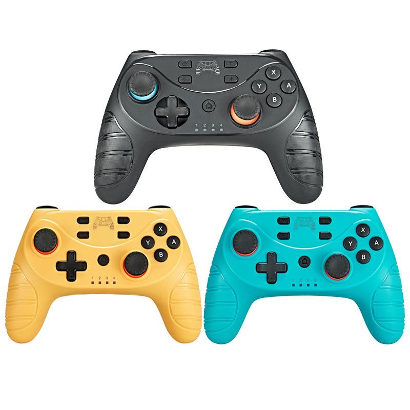 

Wireless Bluetooth Pro Game Controller Game Joystick with Dual Motor 6-axis for Switch Lite and NS Console PC & 360 Mode