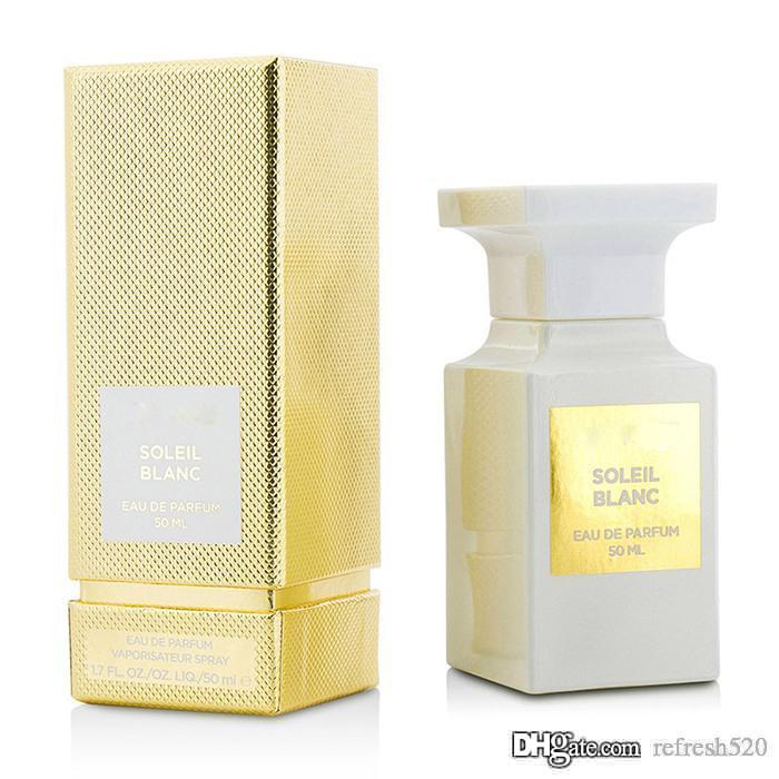 

Female Perfume 100 ml 50ml 3.4 FL.OZ EAU De Parfum Woman Soleil Blanc White Bottle Spary Long Lasting Fast Delivery