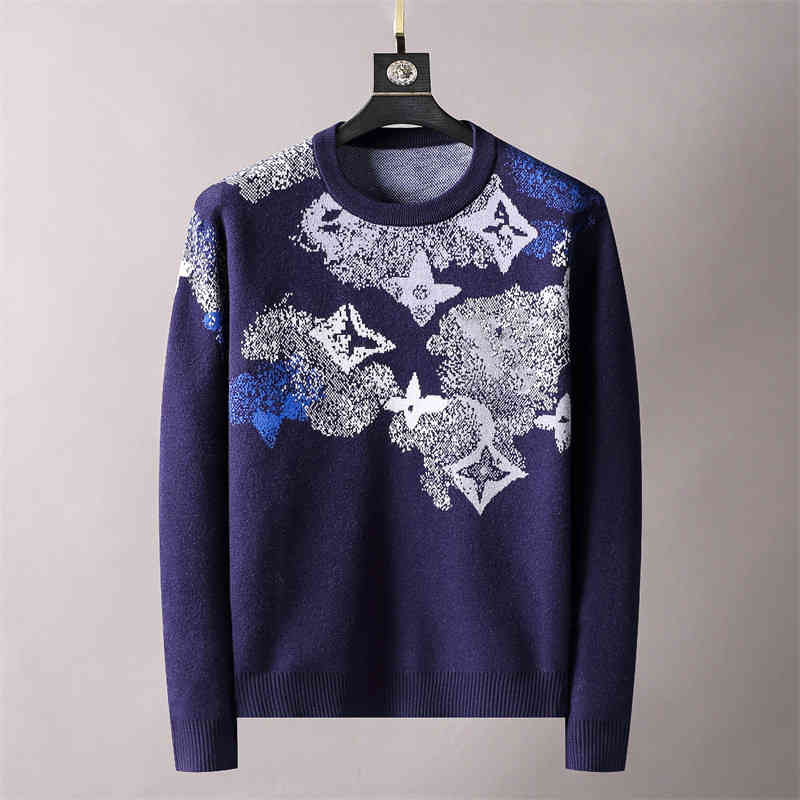 

Men's Sweaters Luxury Designer ss high quality sweater men's matching autumn and winter long sleeve knitted Sweatshirt 0MDS