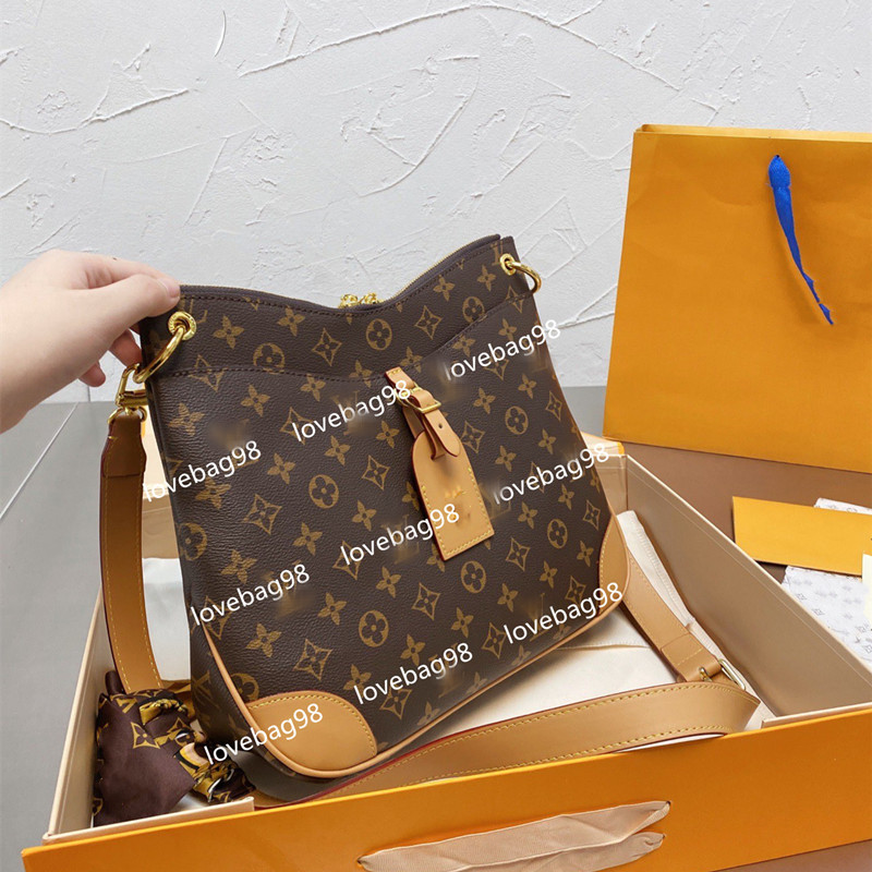 

Vintage Print Women Odeon Totes Shoulder Crossbody Bags Designer Handbags Fashion Messenger Bag HOBO Purse Clutch M45354, Shipping