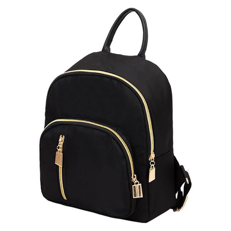 

New Designer Fashion Women Backpack Mini Soft Touch Multi-Function Small Backpack Female Ladies Shoulder Bag Girl Purse, Black