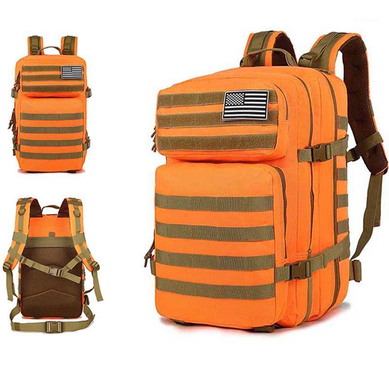 

Tactical Backpack 3P 50L Softback Assault Molle Rucksack Army Pouch Men Hiking Camping Travel Camo Bug Out Bag1, Black