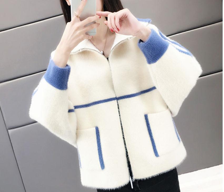 

2021 spring and autumn winter with New style fashion Long sleeve Women's Sweater coat@313, Khaki