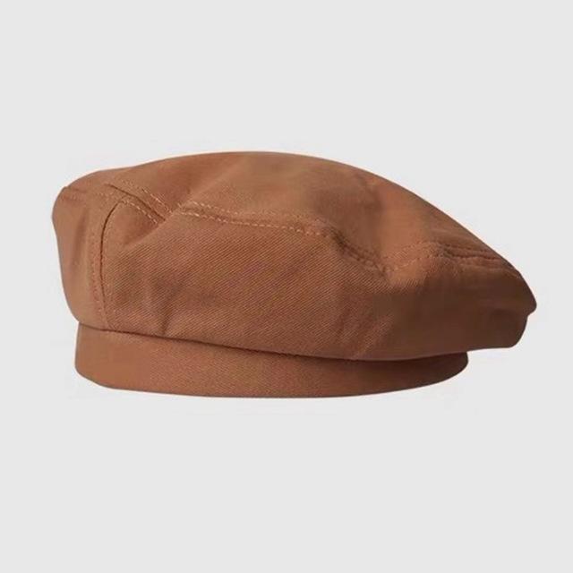 

New retro beret female Korean version wild fashion tide British art painter hats
