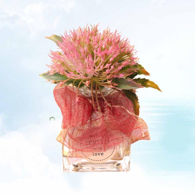 

Artificial Plants Car Decor Creative Fake Flower Auto Ornament Stylish Car Adornment for Vehicle )1