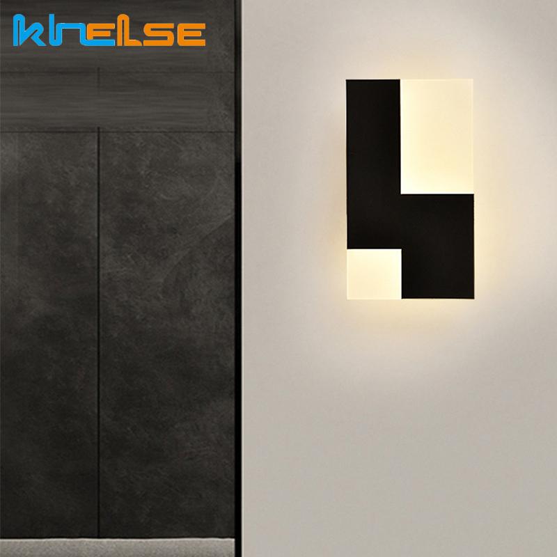 

Modern Indoor Corridor Wall Lamp Surface Mounted Dimmable Balcony Porch Light Garden Living Room LED Wall Light