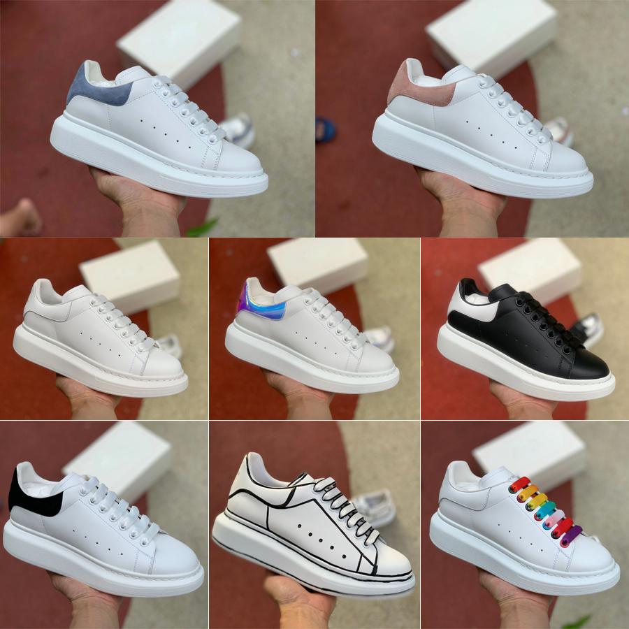 

[with box]2022 Top Quality Men Women Casual Shoes flats platform oversized mens luxury zapatillas sneakers deport, 29