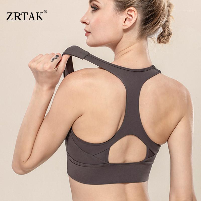

Zrtak Beauty Back Nude Sports Bra Shockproof Breathable Sports Bra For Women Gym Quick Dry Yoga Running Fitness Top1, Sy2201
