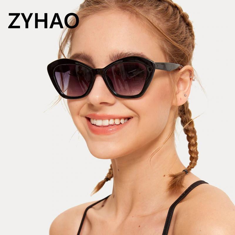 

2020 Vintage Cat Eye Women Sunglasses Oval Plastic Sunglasses Men Sun Glasses Gafas De Sol Mujer1