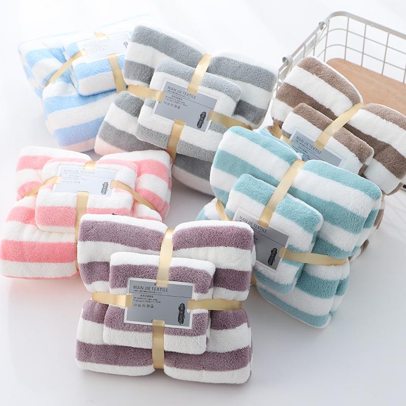 

Home Towel Set Face Towel Hand Towels Bathroom Set Bath Towels for Adults Absorbent Washcloths for Women Shower Big, Pink