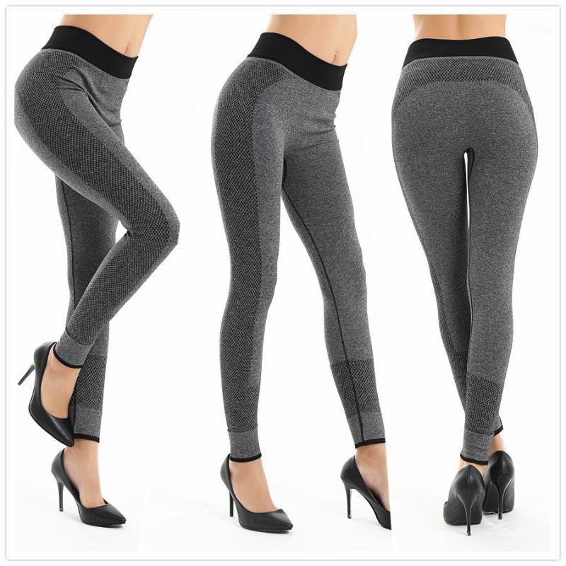 

Women High waist Fitness Workout Pants Elegant Ladies Bandage Yoga Running Fashion Slim Trousers Dames Lady Streetwear1, Black
