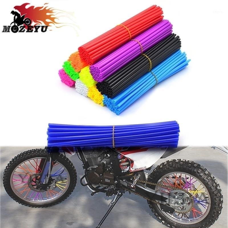 

72pcs Universal Moto Dirt Bike Enduro Off Road Wheel RIM Spoke Skins Covers FOR CRF150F CRF230F SL230 XR230 XR250 CRM250R1