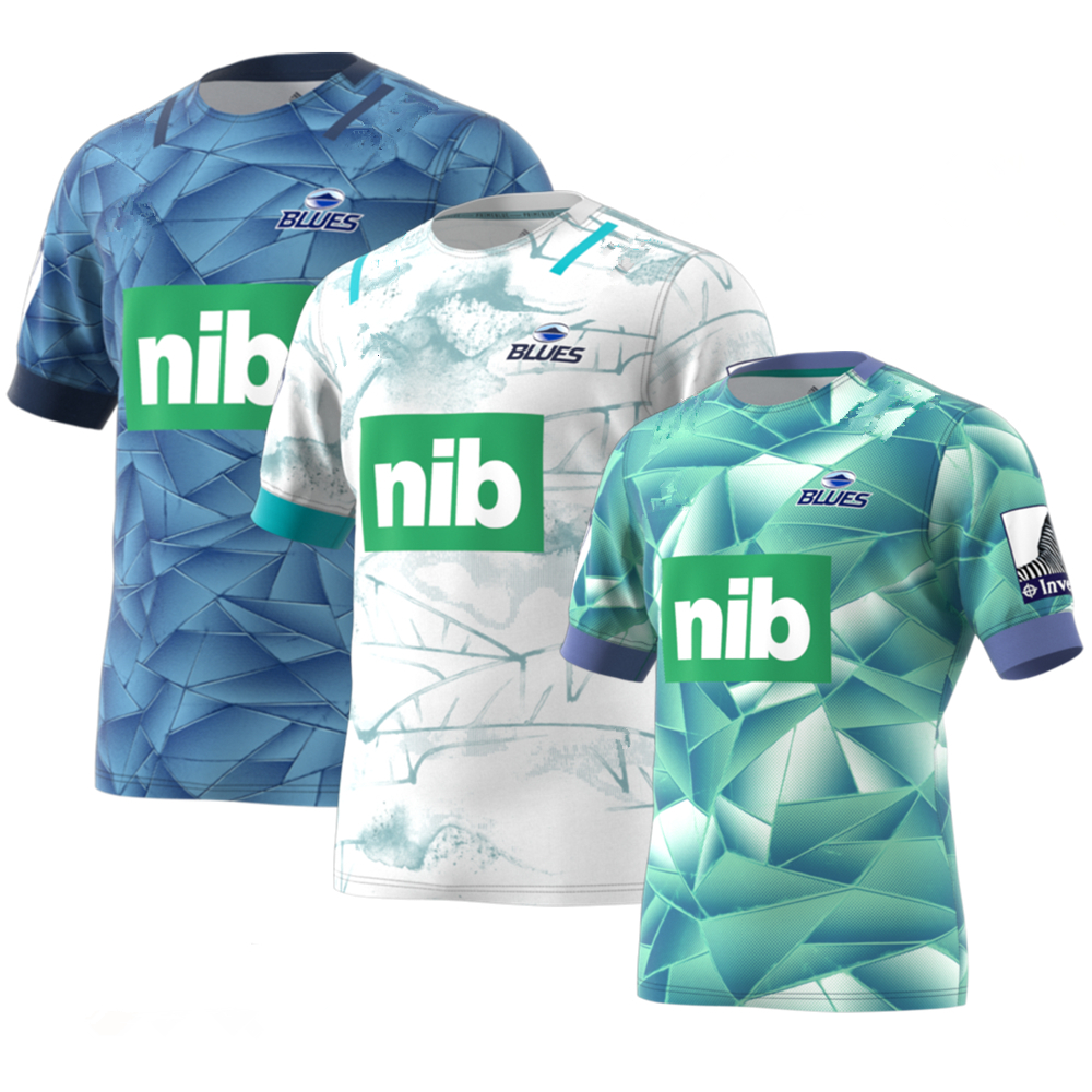 

Best Quality 2021 Super Rugby Jersey blues home away t-shirt Rugby Jerseys shirt BLUES Retro singlet jersey
