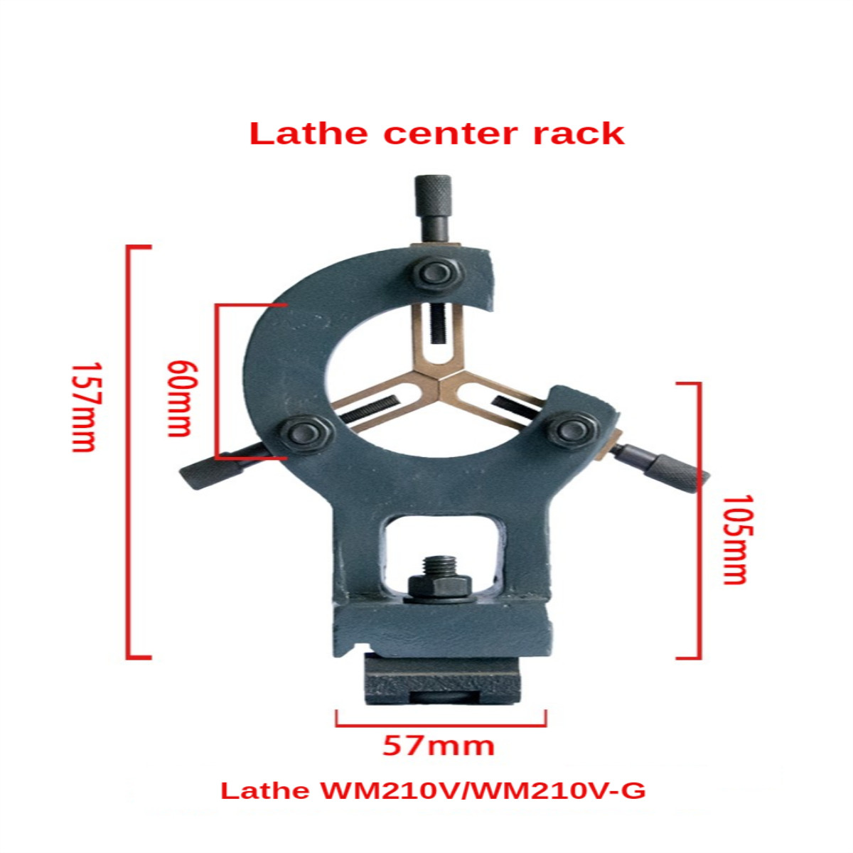 

Small lathe WM180V WM210V CJM250 center frame fixture machine tool accessories