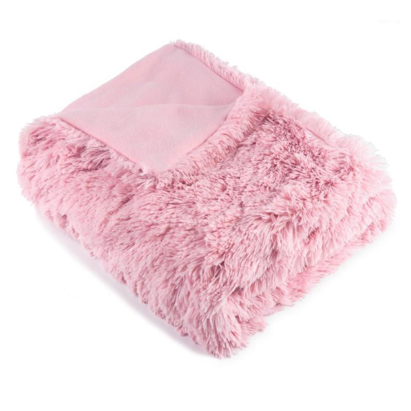 

Plush & Polyester Blanket Super Soft Warm Solid Blankets for Beds Adult Winter TV Blankets Weighted for Beds Travel1