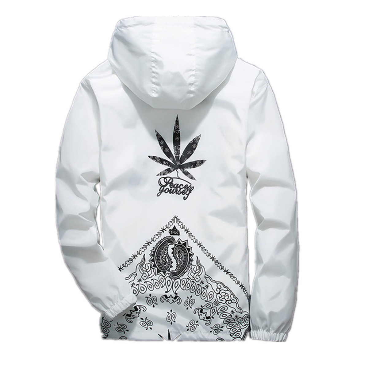 

New Arrival Spring Summer WINDBREAKERS Jacket Mens Jackets Mens Jacket Hip Hop Coats Streetwear US Size M L  XXL 201103, Gray