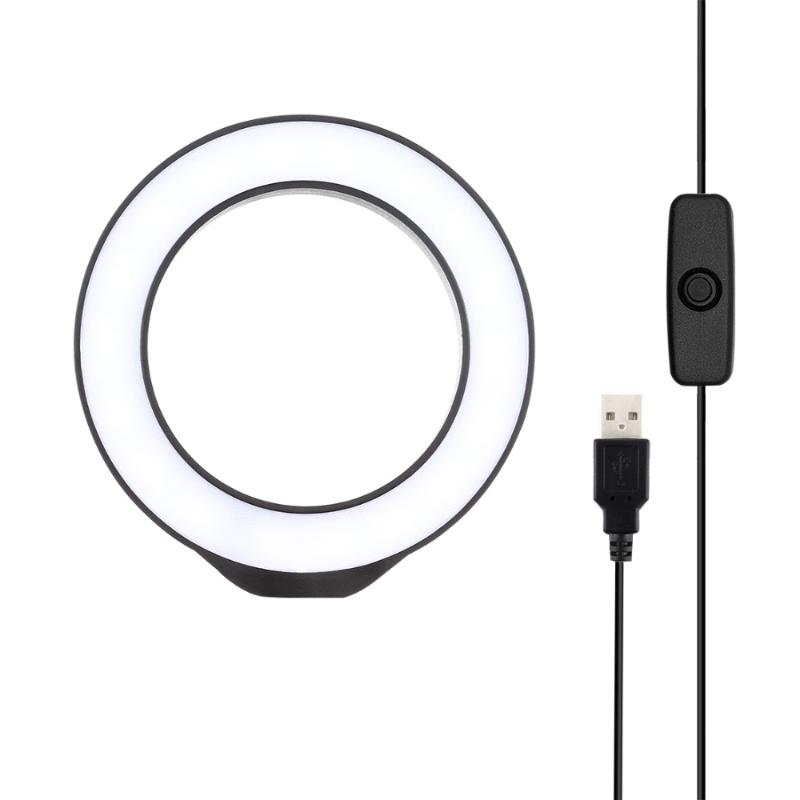 

PULUZ 4.7 inch USB White Light LED Photography Selfie Ring Light Video Vlogging Fill For Blogger