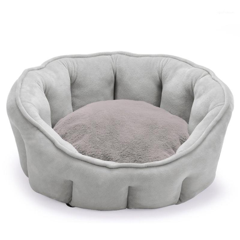 

Pet Dog Cat Warm Bed Winter Lovely Dog Bed Soft Material Pet Nest Plush Kennel For Cat Puppy Sofa Beds For Dogs Accessories1