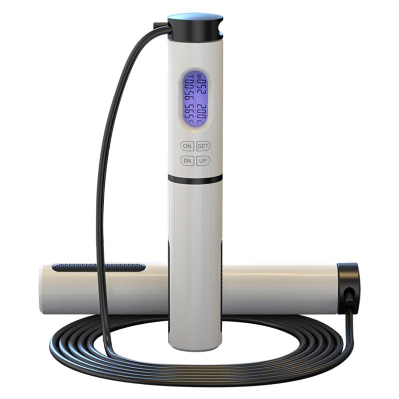 

Counting Skipping Rope Dual Magnetron Chip LED Screen Non-slip Handle Sports Accessories