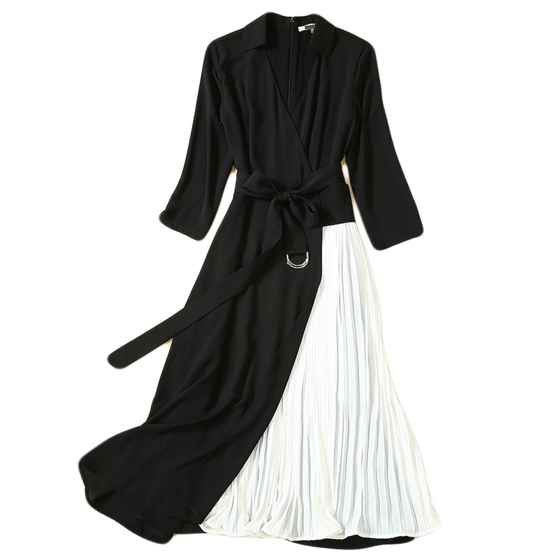 

Xf Kate Princess Designer Walk 2021 New High Quality Sexy Vintage Elegant Party Boho Women' Clothes D723-4 Qq3n, Black