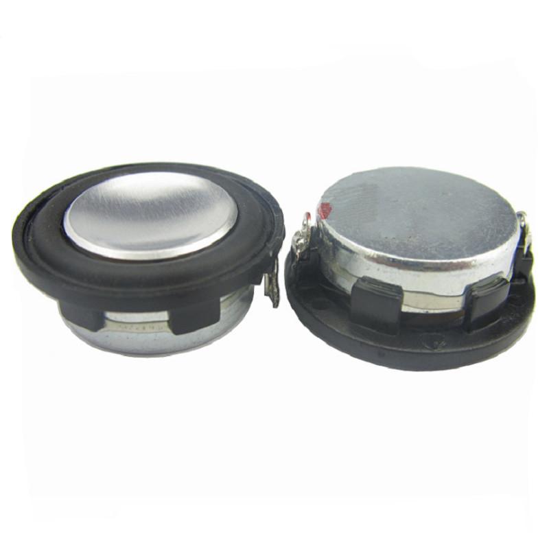 

1 inch Mini Speaker Unit 28mm Full Range loudspeaker For Bluetooth Speaker DIY 4/8ohm 2W Neodymium PU edge 16 Core Coil 2PCS