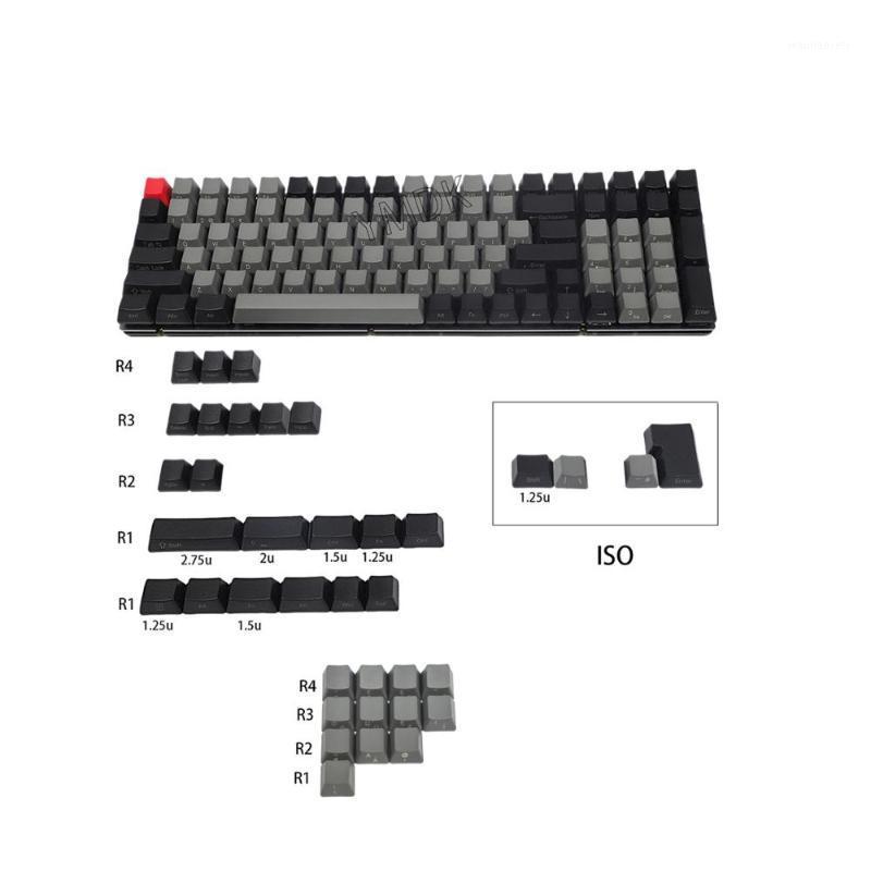 

Dolch Laser Eteched UK Italian German Spain ISO OEM Profile Thick PBT Keycap For MX Mechanical Keyboard YMD96 KBD75 104 87 611