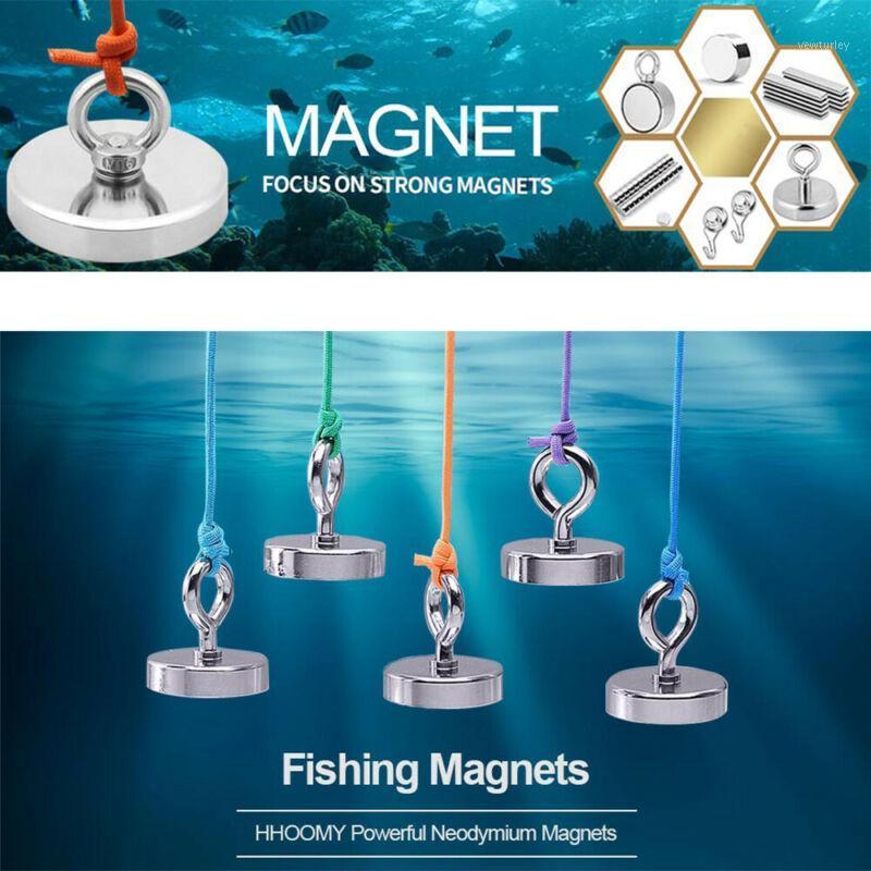 

Neodymium Magnet Recovery Strong Power Imanes Metal Detector Salvage Magnet Pot Treasure Hunting Underwater Fishing1