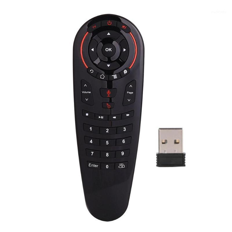 

MECOOL G30 Air Mouse Voice Control 2.4GHz Wireless Google Microphone IR Gyroscope Sense Remote Control For Android Smart TV Box1