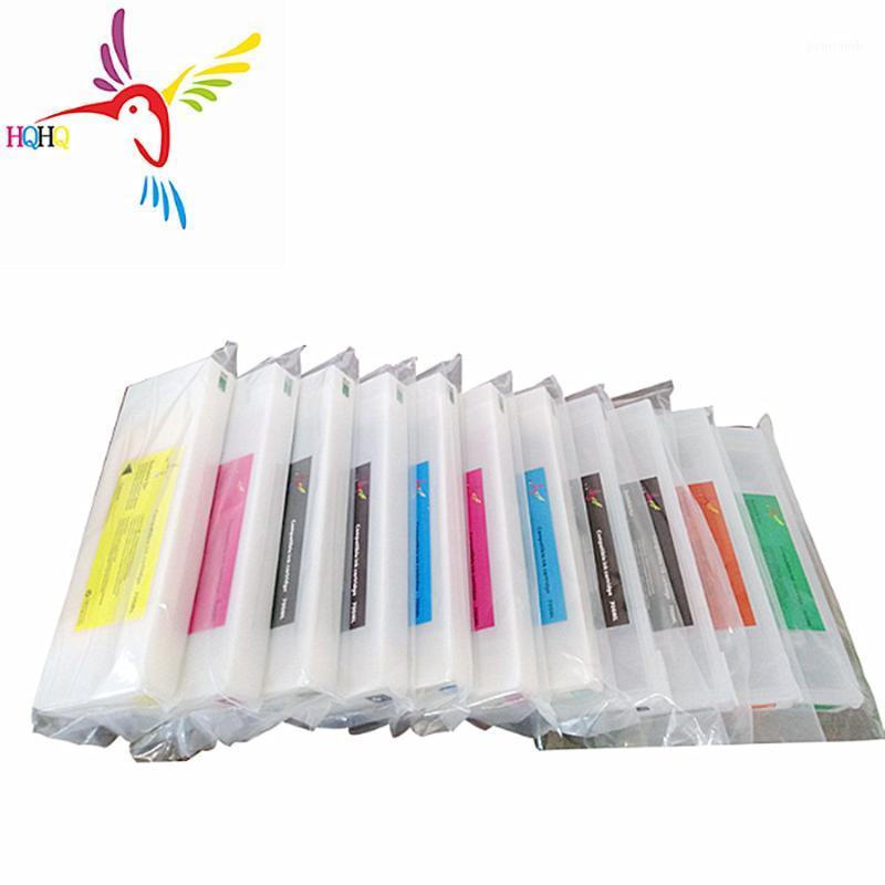 

700ML11pcs/set Fulled With Pigment Ink Cartridge For SureColor P7000/P9000 Printer T8041-T8049 T804A T804B Cartridge1 Refill Kits