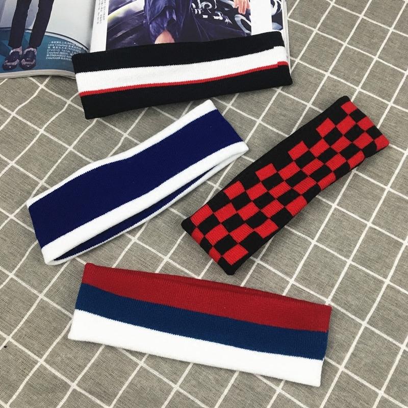 

Fashion Men Hair Accessories Cool Black And White Headband street Run Bandanas