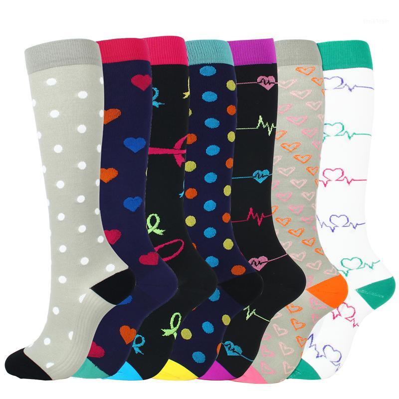 

Men Women Knee High Sport Socks Casual Breathable Fashion Long Stockings Compression Socks for Running Basketball Cycling Sports1