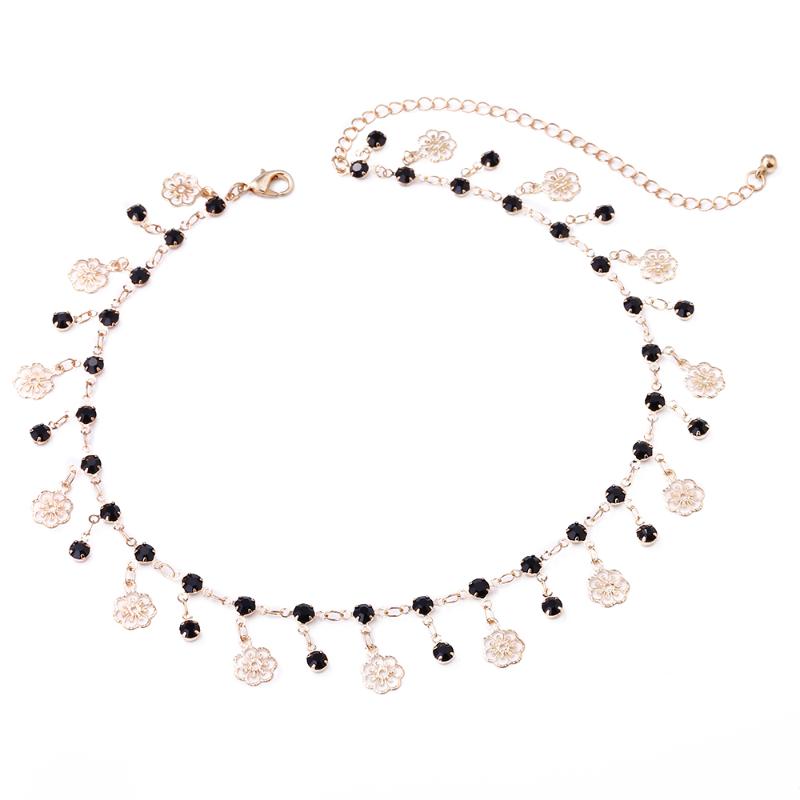 

FOMALHAUT Fashion Simple Plum Acrylic crystal chain Necklace Long Strip Necklaces Women 2020 Jewelry XS-24
