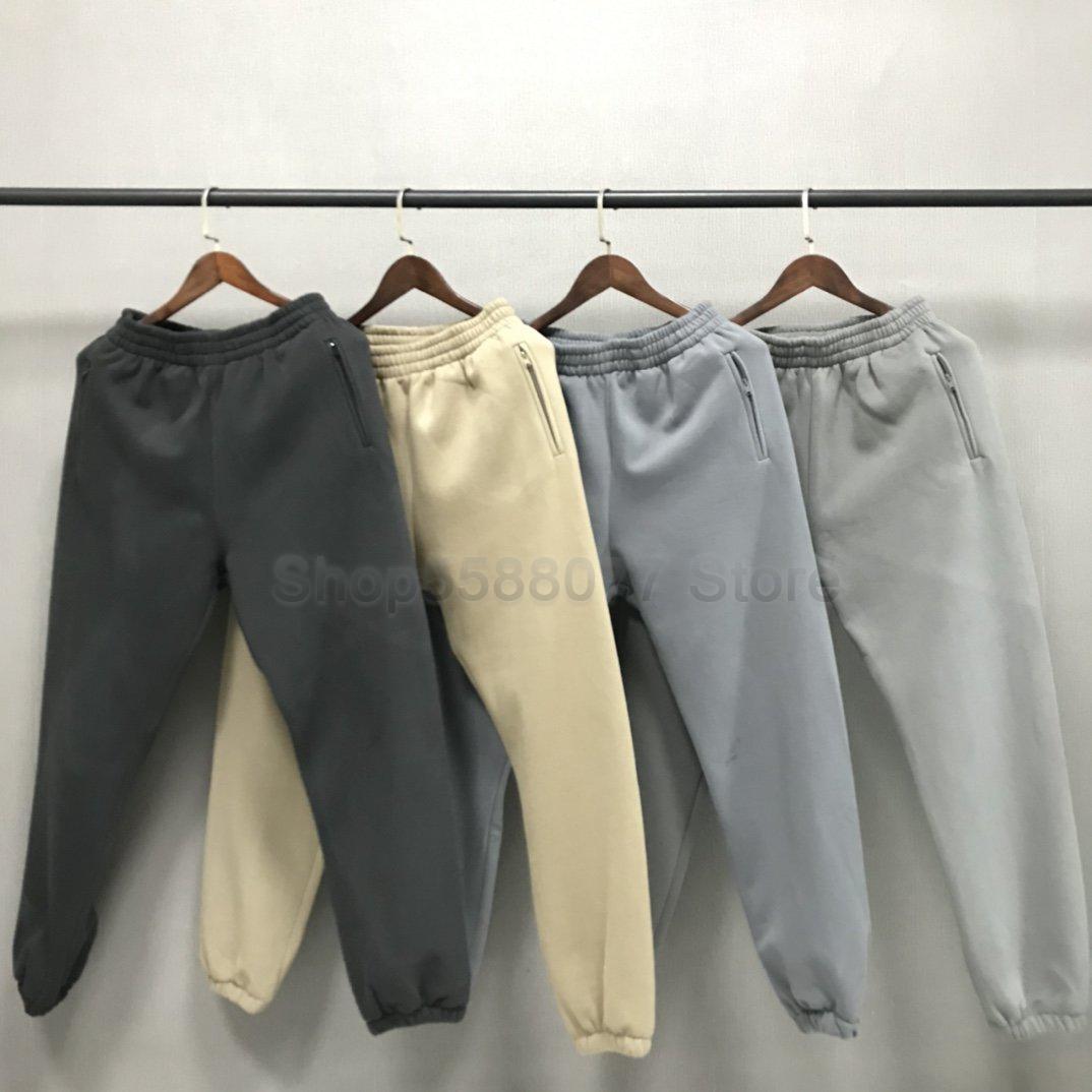 

Kanye West Season 6 Trousers Streetwear Hip Hop Sports Pencil Pants Joggers Trousers For Men Women Casual Sweatpants Pants Y1113, Khaki