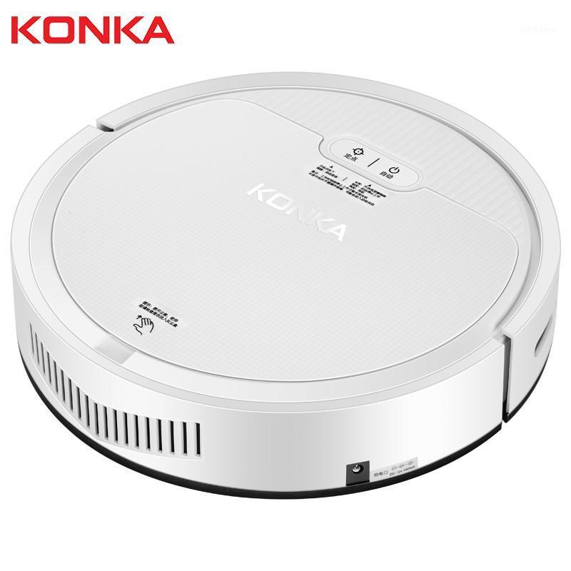 

KONKA Robot Vacuum Cleaner Powerful Suction for Thin Carpet & Hard Floor Large Dustbin Miniroom Function Automatic Recharge1
