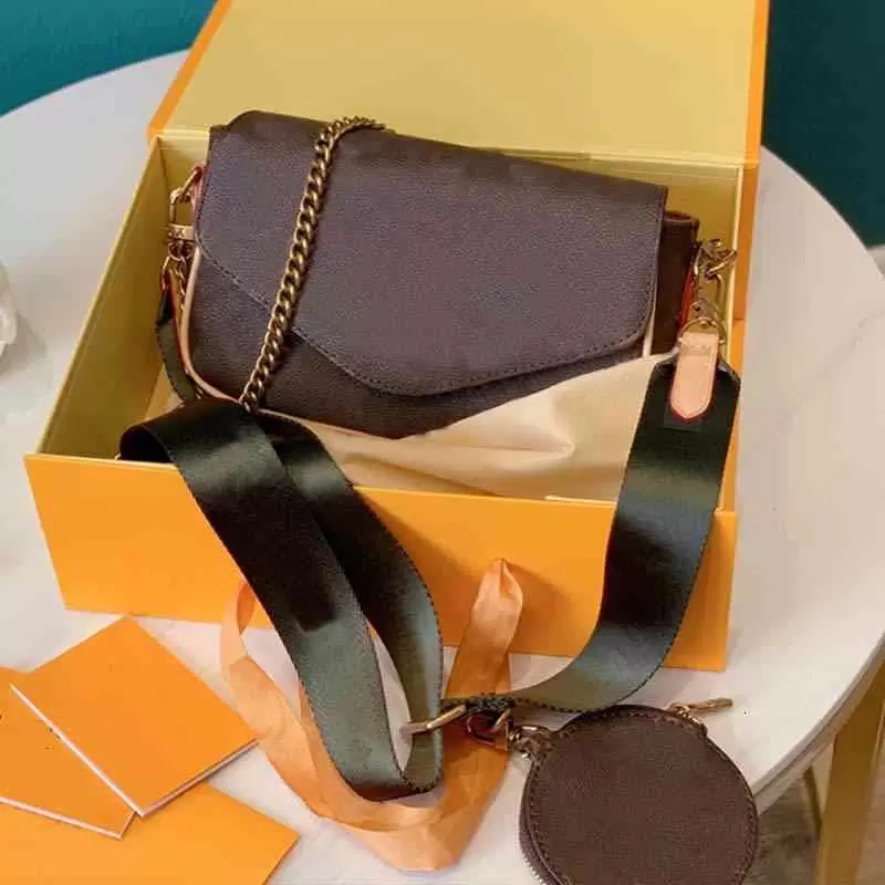 

HH Fashion Women Handbag Pochette Chain Crossbody Bag Nylon Strap Sling Shoulder Bags Fashion Classic Letter Canvas leather handbags round Purse, Extra freight