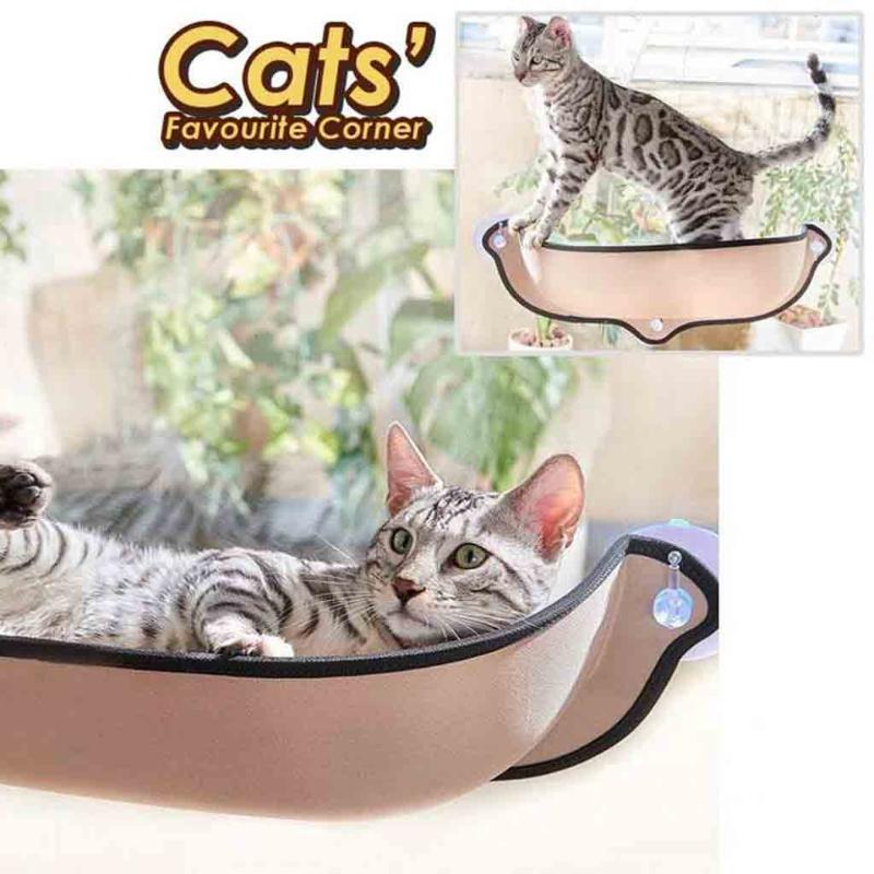 

Cat Hammock Bed Window Pod Lounger Suction Cups Warm Bed For Pet Cat Rest House Soft And Comfortable Ferret Cage