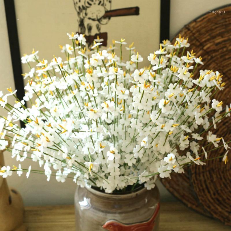 

Artificial flower simulation flower arrangement plastic set living room home interior party decoration1, Rosa