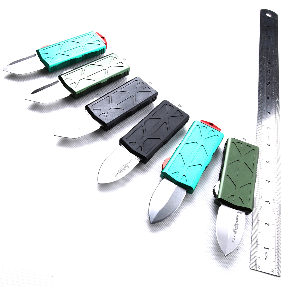 

CNC d2 STEEL T6061 handle A14 UTX85 UT121 BM3300 BM3500 camping automatic knife Benchmade knife EDC tool hunting pocket knives