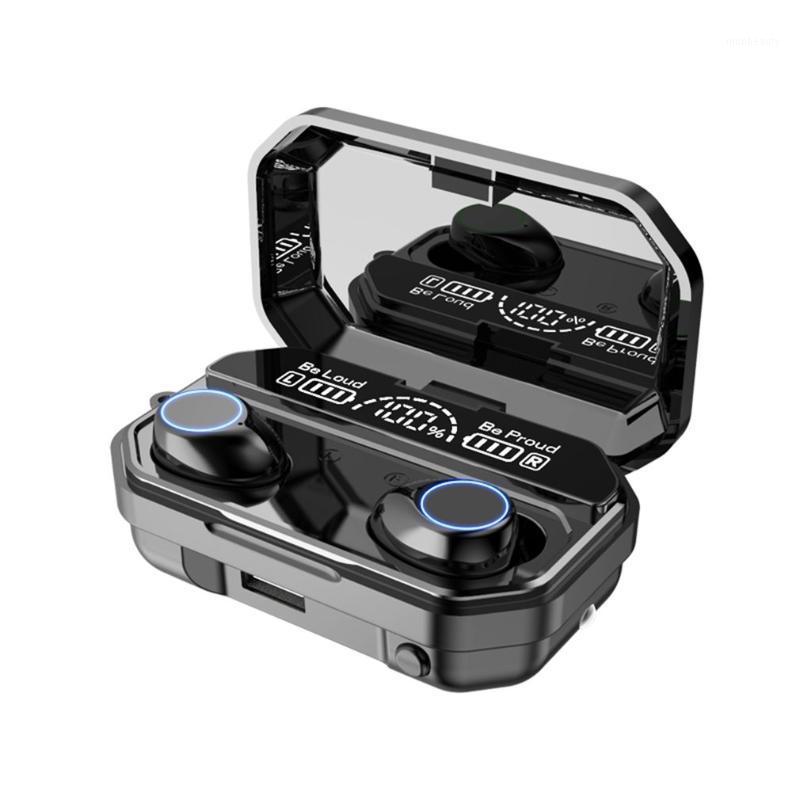 

A16 True Wireless Earphones Digital Display Headsets Smart Touch Operation Sports Headsets Noise Cancel Earphones1