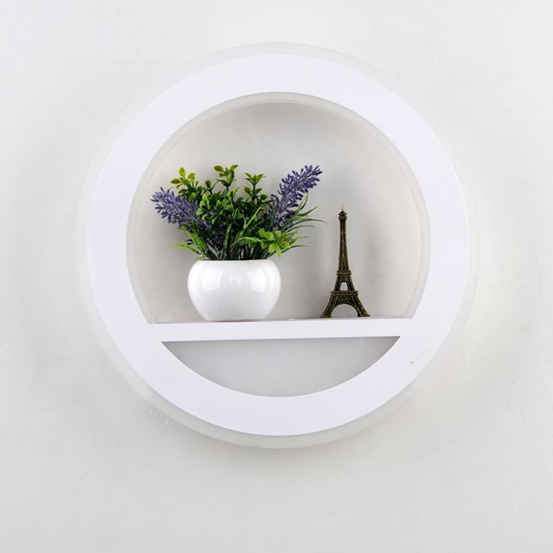 

Bedroom bedside lamp wall aisle modern minimalist acrylic round guest room corridor corridor LED hotel wall lamp1