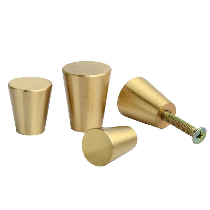 

furniture knob solid brass handles for furniture wardrobe cabinet doors Kitchen Drawer Cabinet Pull Handle wholesale