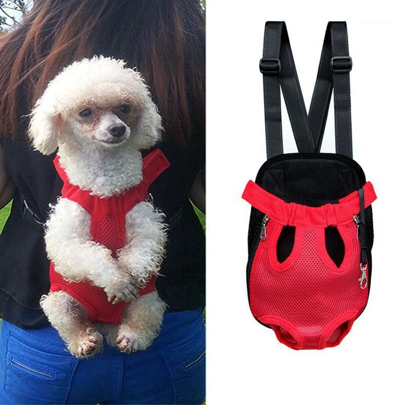 

Travel Pet Dog Chest Bag Pet Carrier Shoulder Handle Bags Breathable Cat Outdoor Products Portable Mesh Backpack1