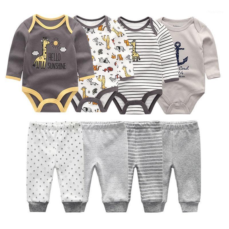 

Autumn Winter Baby Bodysuits+Baby Pants Newborn Clothing Sets Cotton Suits boys girls Costume Roupa de baby clothes1, Db001
