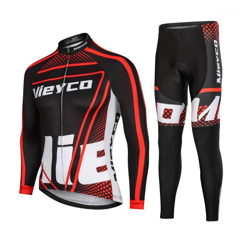 

Mieyco Pro Cycling Jersey Set Ropa de hombre MTB Bike Clothes Long Sleeve Racing Bicycle ClothingSpring Autumn1