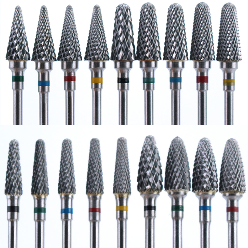 

1pcs Carbide Nail Drill Bit Electric Manicure Drills Milling Cutter Burr Apparatus Nail Files Bits Pedicure Tools