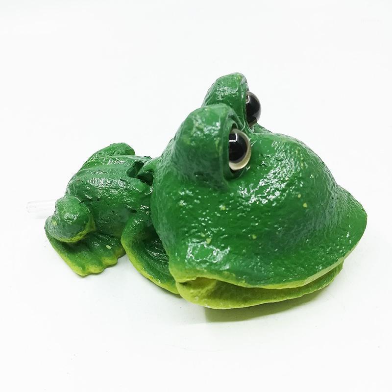 

Cute Resin Mini Cute Frog/Crocodile Model Aquarium Fish Tank Oxygen Pump Air Bubble Stone Decor1