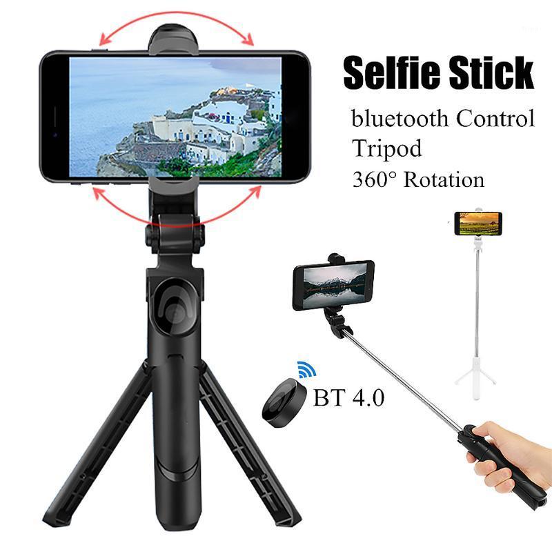 

All-in-1 Wireless Bluetooth Selfie Stick Extendable Handheld Monopod Mini Tripod with Remote Control for 3.5-6 inch Smartphone1