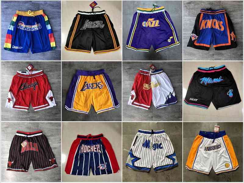 

Men's Just Basketball Don Short Sweatpants Sport Shorts Zipper Pant With Pocket Pantalones Cortos De Baloncesto Pantalones Deportivos